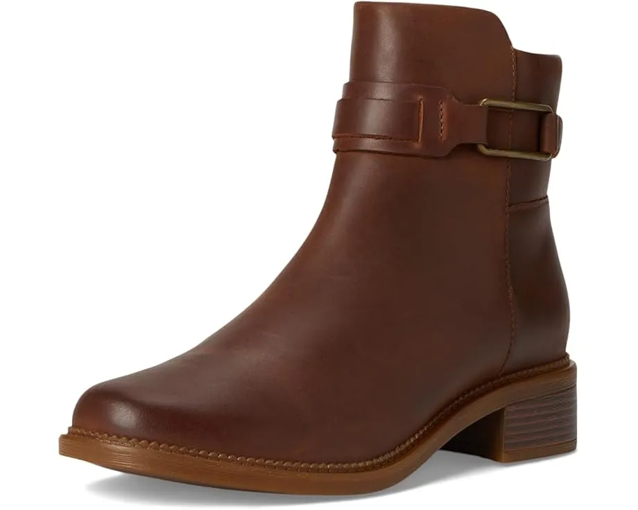 Ботильоны Clarks Maye Bella с молнией сбоку и деталью на пряжке