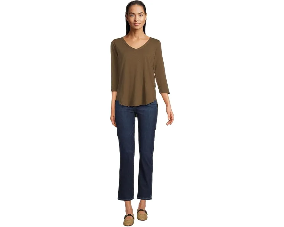 Джинсы Paige Cindy Reverse Seamed Beltloops In Waterloo с прямым кроем