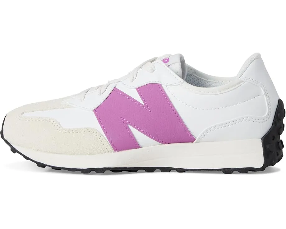 Детские кроссовки New Balance 327 с сетчатым верхом и увеличенным логотипом N