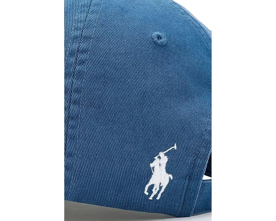 Бейсболка Polo Ralph Lauren Cotton Twill с вышитой буквой P