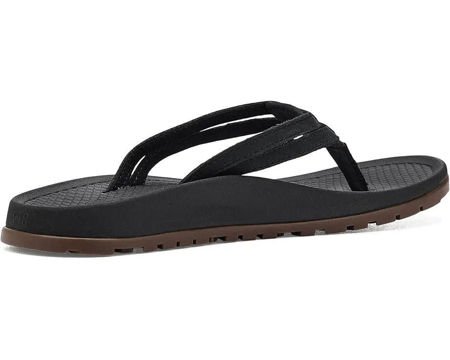 Шлепанцы Chaco Lowdown Leather Flip из натуральной кожи