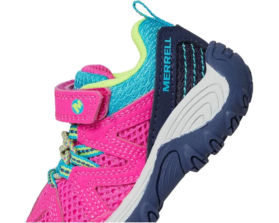 Детские треккинговые ботинки Merrell Kids Ridge Trek с застежкой на липучке