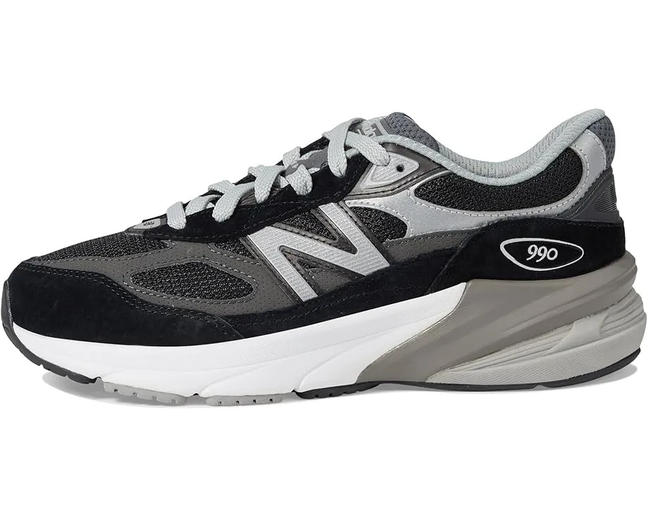 Детские кроссовки New Balance 990v6 с технологией FuelCell и кожаным верхом