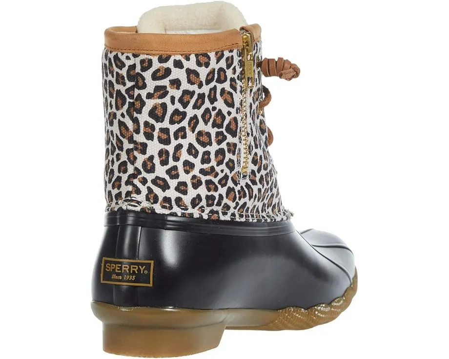 Водонепроницаемые сапоги Sperry Saltwater с принтом под животное