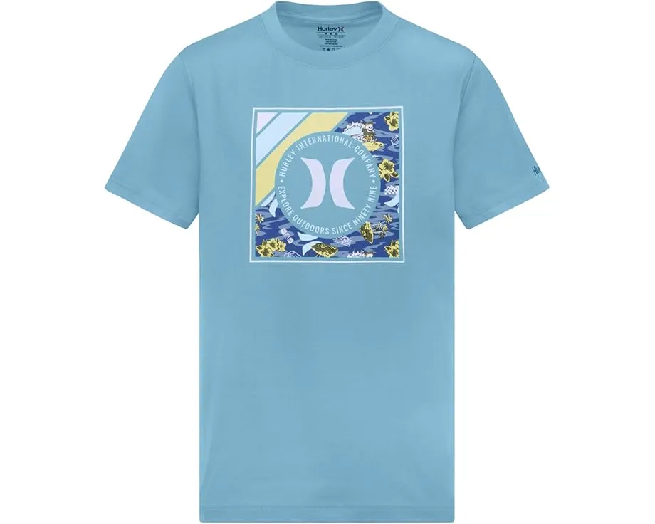 Детская футболка Hurley Kids Illuminate Graphic с принтом