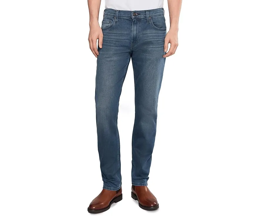 Джинсы Paige Federal Transcend Vintage Slim Straight с винтажным эффектом