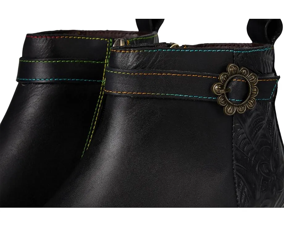 Ботинки Acree с меховой подкладкой и каблуком 5 см