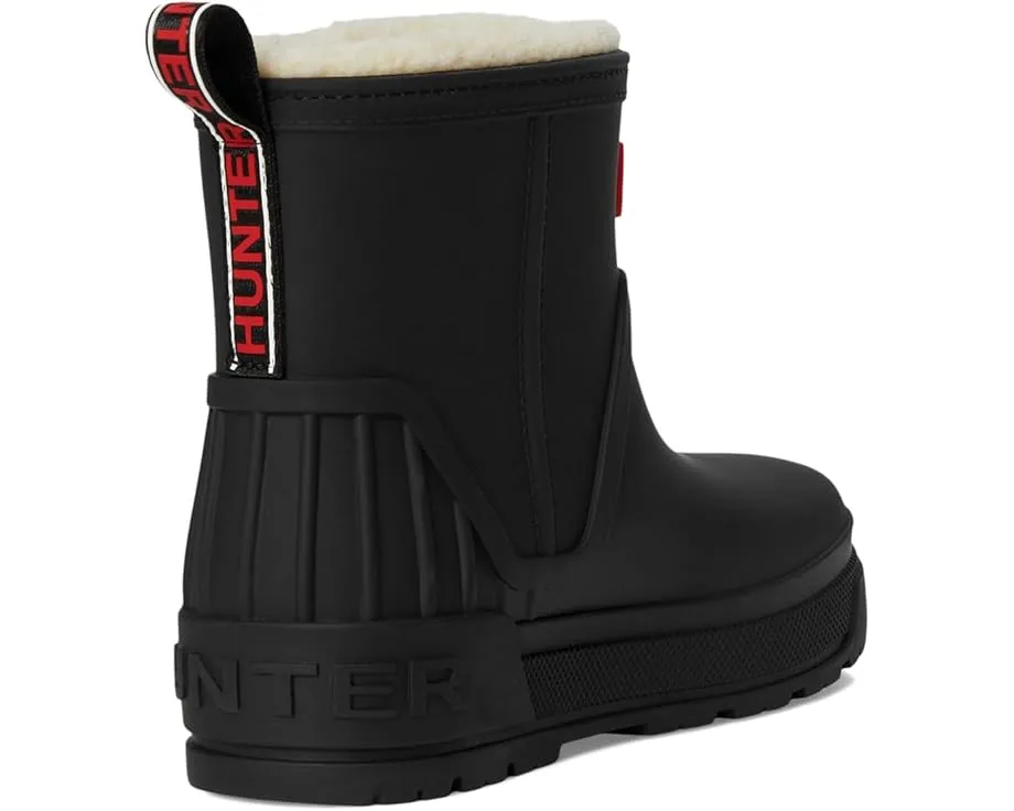 Детские резиновые сапоги Hunter Gracey с искусственным мехом и водонепроницаемым верхом
