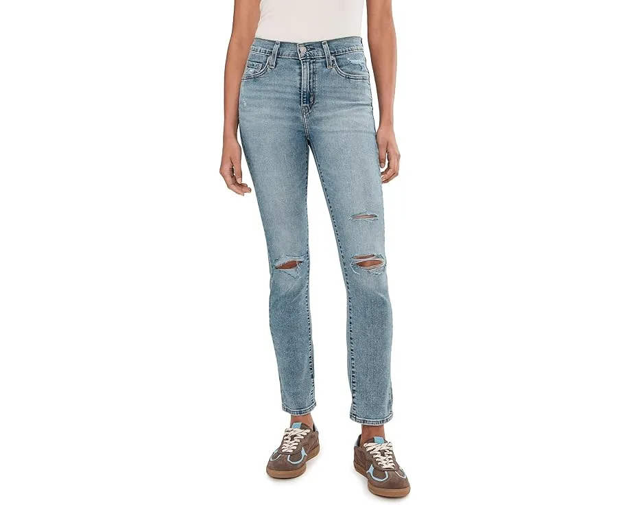 Джинсы Levi's 724 High Rise Straight с высокой посадкой и прямым кроем