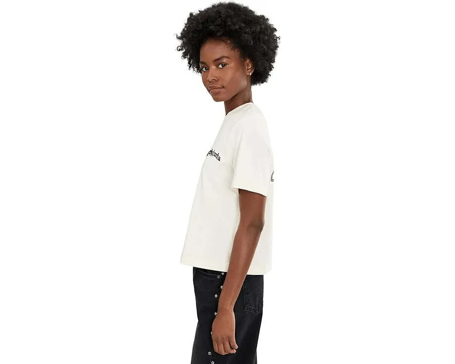 Футболка Descent Lisa Tee от AllSaints мелкозернистый белый