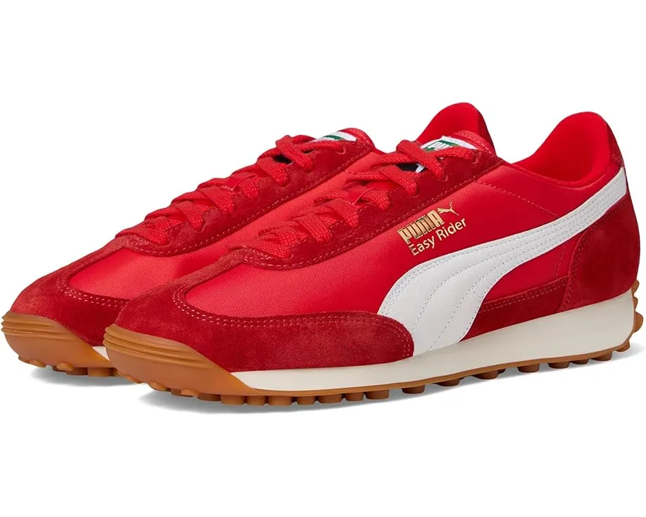 Кроссовки PUMA Easy Rider Vintage в ретро стиле с замшевыми накладками
