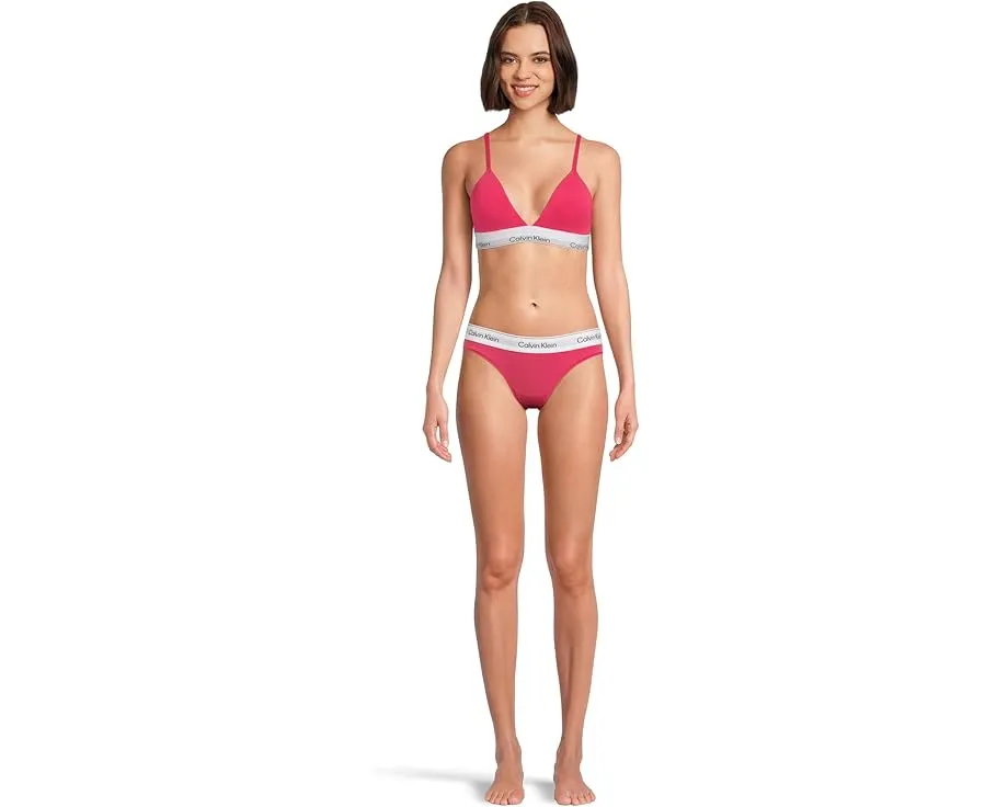 Бралетт Calvin Klein Underwear Icon из хлопка и модала с легким уплотнением