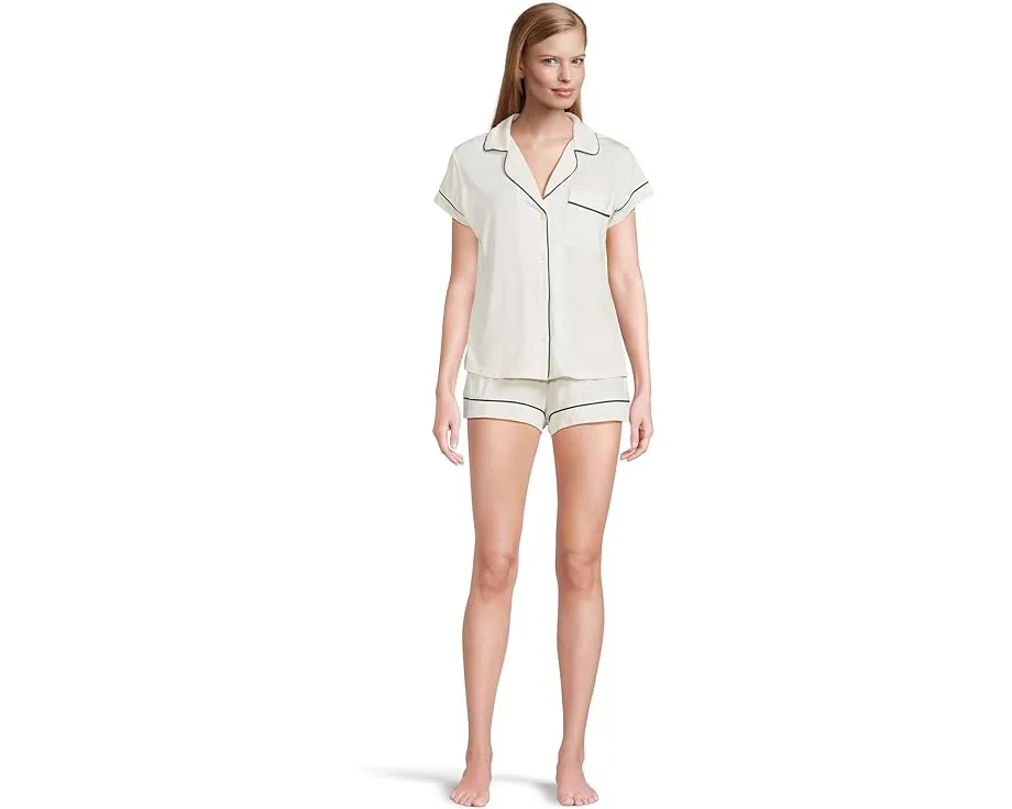 Комплект пижамы Eberjey Gisele из модала TENCEL с шортами и короткими рукавами