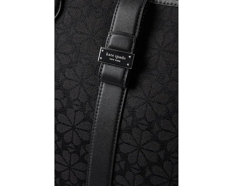 Kate Spade New York большая сумка тоут Spade Flower Jacquard с открытым верхом