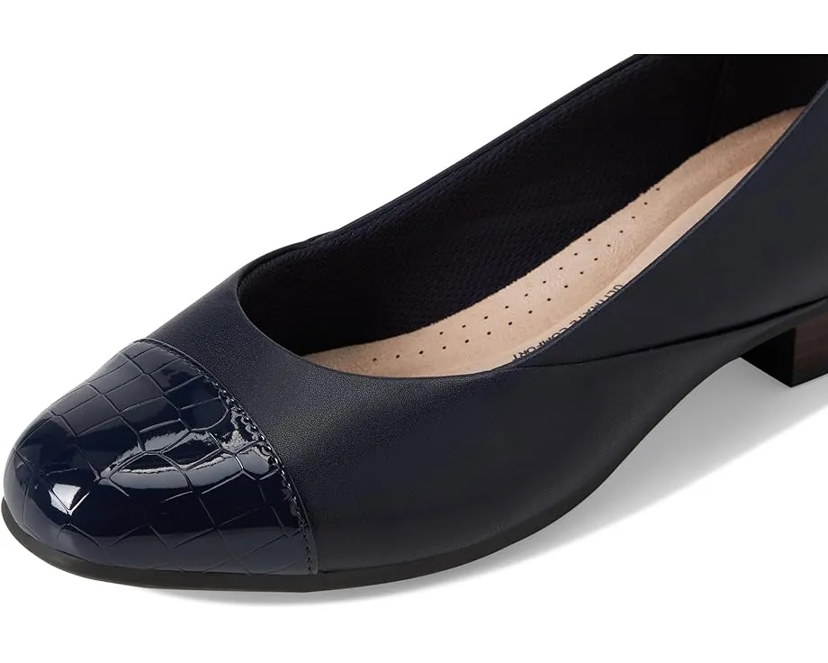 Слипоны Clarks Juliet Rise с декоративным мыском и устойчивым каблуком