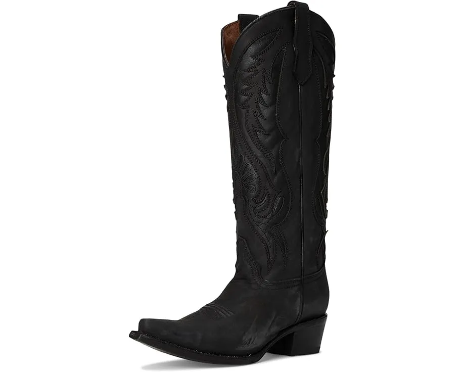 Corral Boots L6073 кожаные сапоги до колена с вышивкой