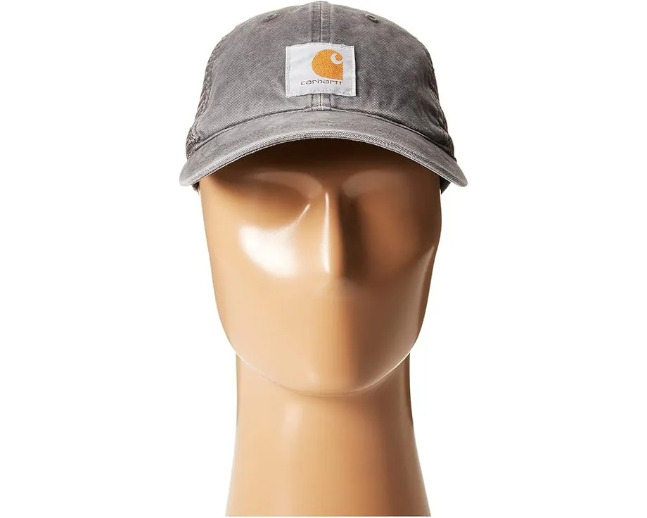 Бейсболка Carhartt Canvas с сетчатой спинкой и влагоотводящей повязкой Coolmax