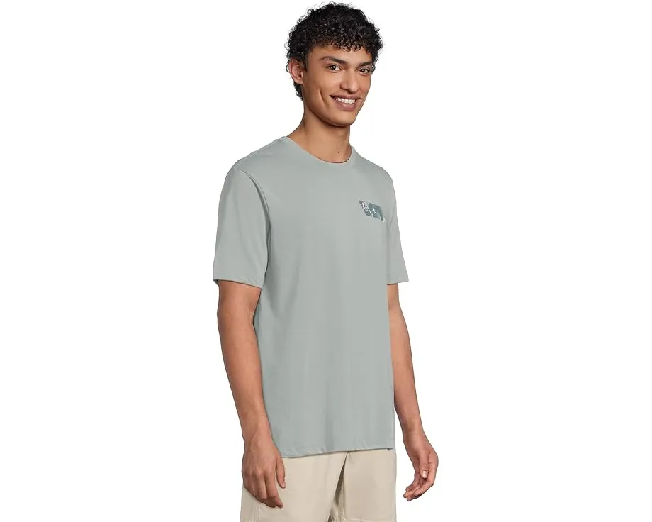 Футболка RVCA Va Blur Fill с коротким рукавом для тренировок