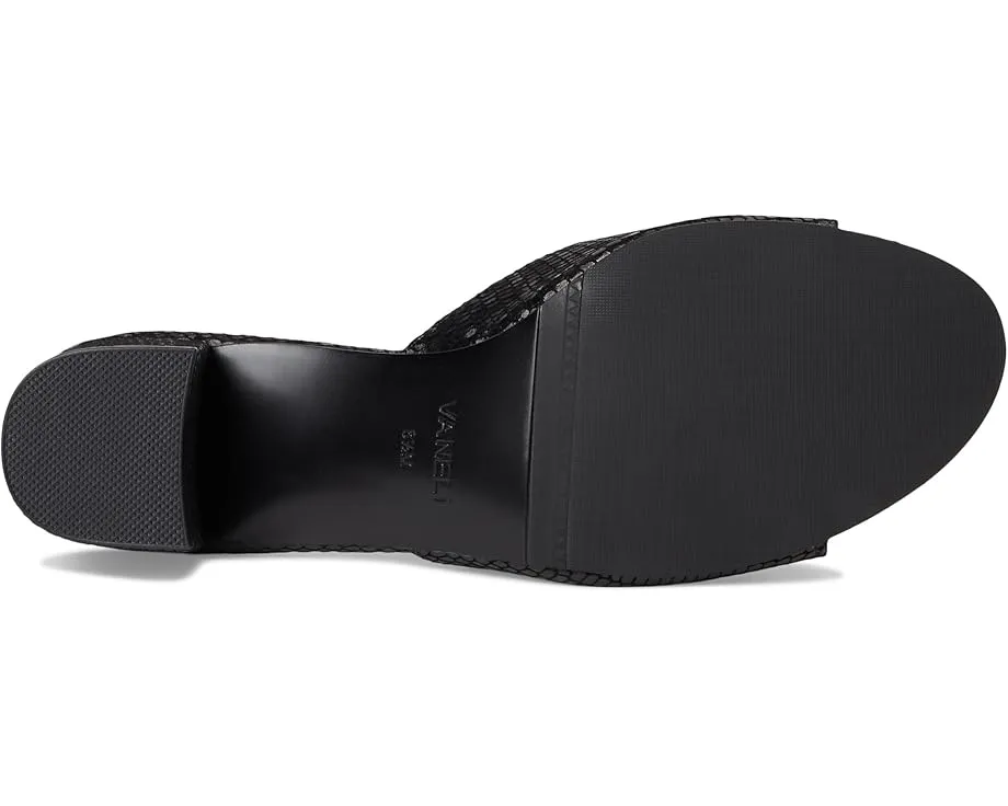 Туфли Vaneli Oksana с открытым носком на устойчивом каблуке