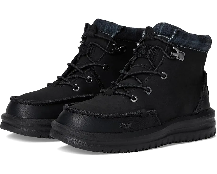 Детские ботинки Hey Dude Bradley Classic с кожаным верхом и технологией Memory Foam