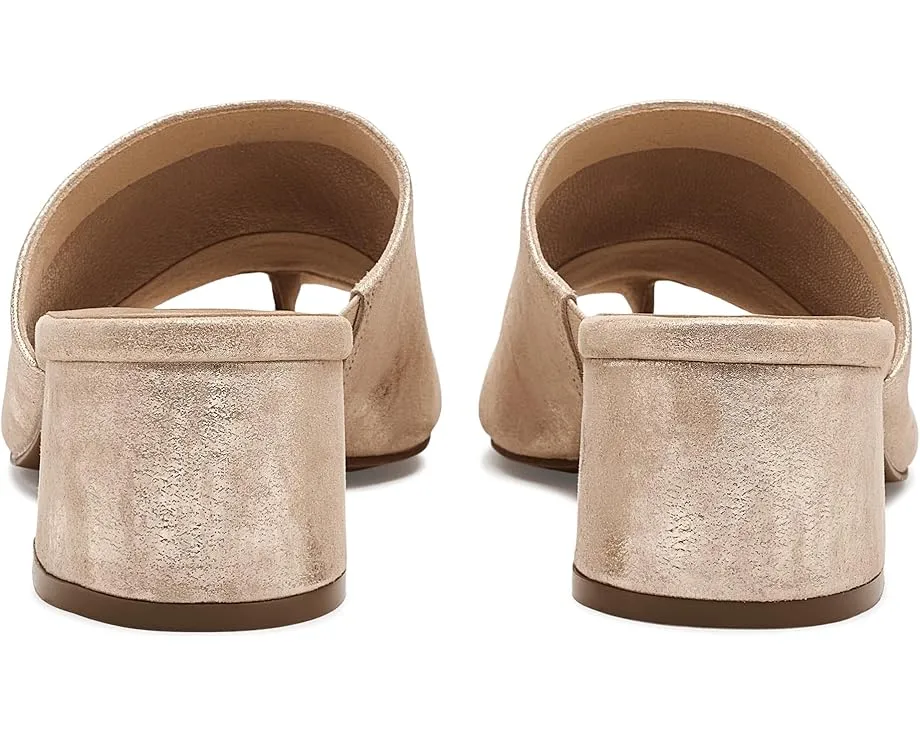 Босоножки Cruz с ремешком из металлизированной кожи и устойчивым каблуком Vaneli