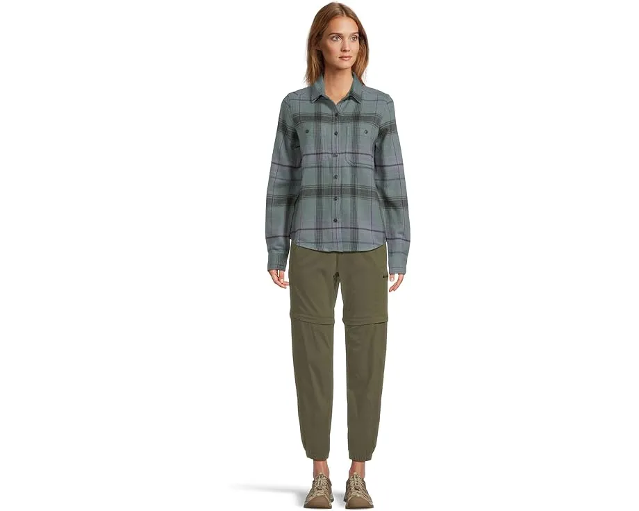 Рубашка Mountain Hardwear Plusher с длинным рукавом из органического хлопка