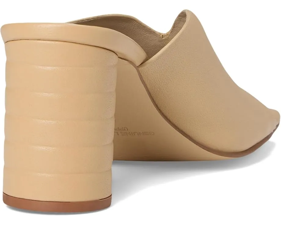 Босоножки Karah с открытым квадратным носком и ребристым каблуком