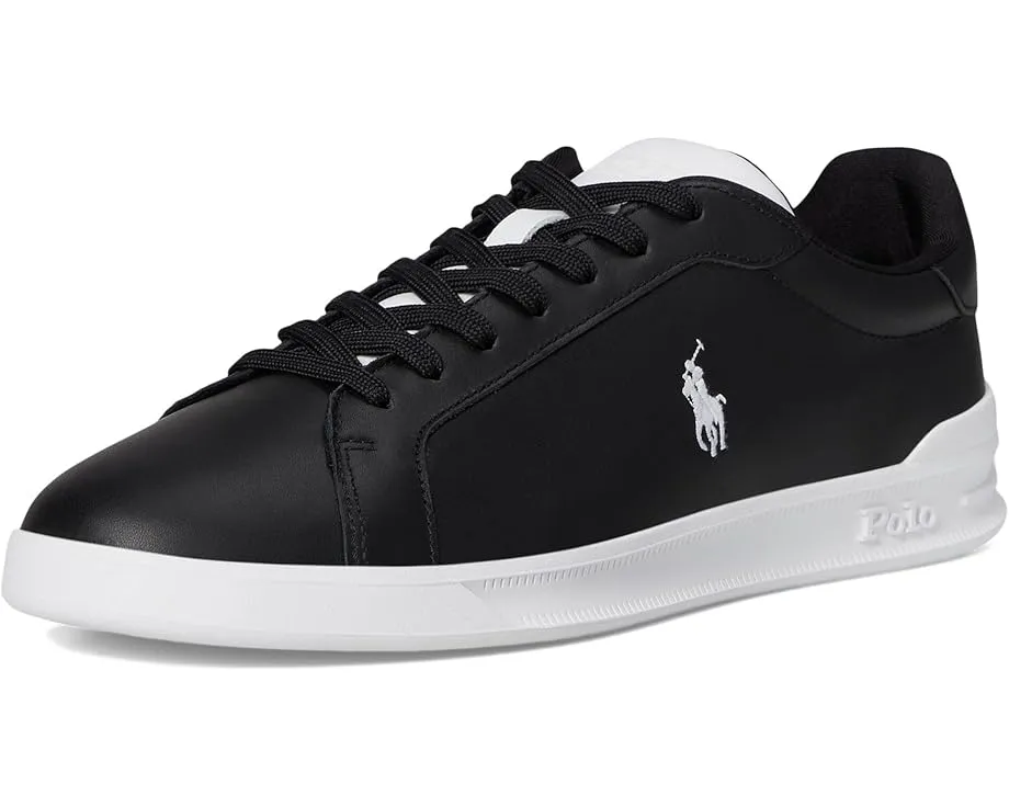 Кожаные кроссовки Polo Ralph Lauren Heritage Court II с круглым носком и резиновой подошвой