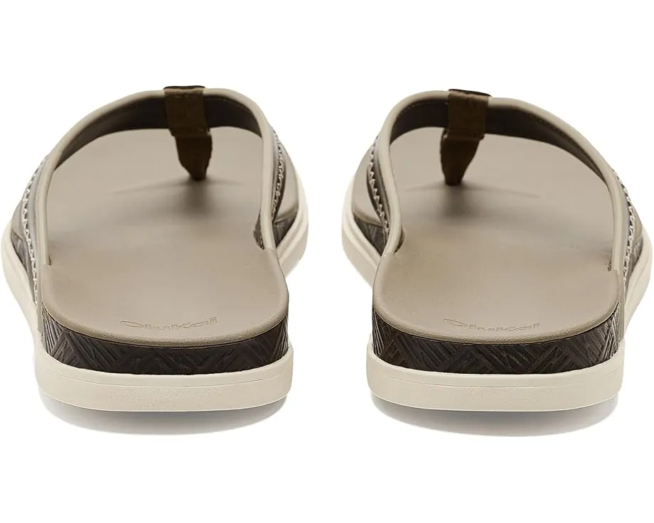 Сандалии Shoreline из натуральной кожи с рельефным узором OluKai