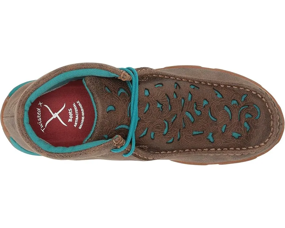 Мокасины Twisted X WDM0126 с перфорацией и противоскользящей подошвой