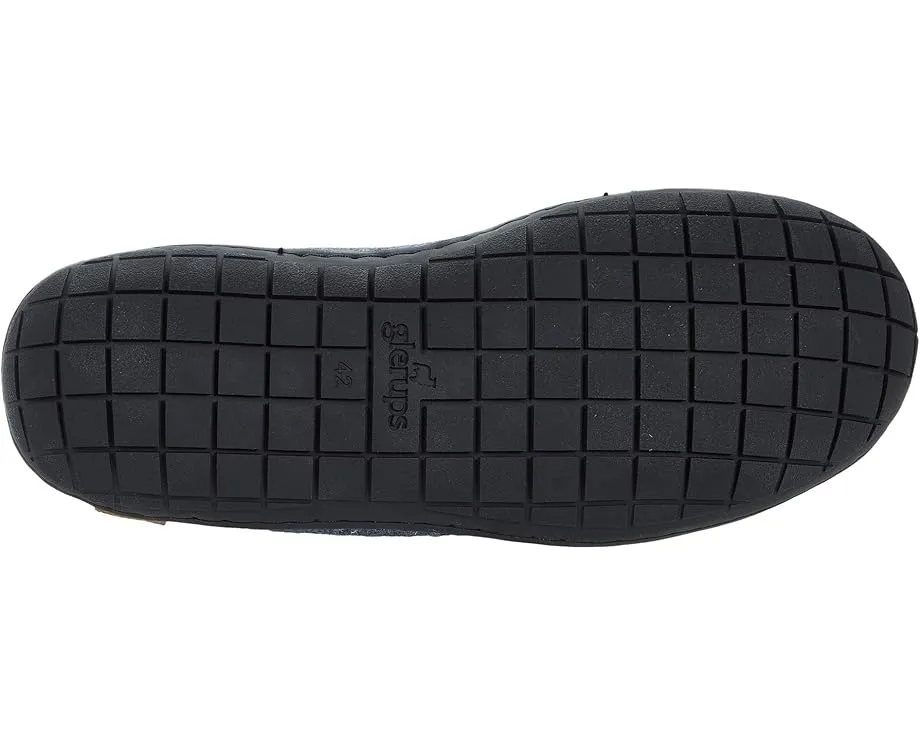 Glerups шерстяные ботинки с резиновой подошвой для дома и улицы