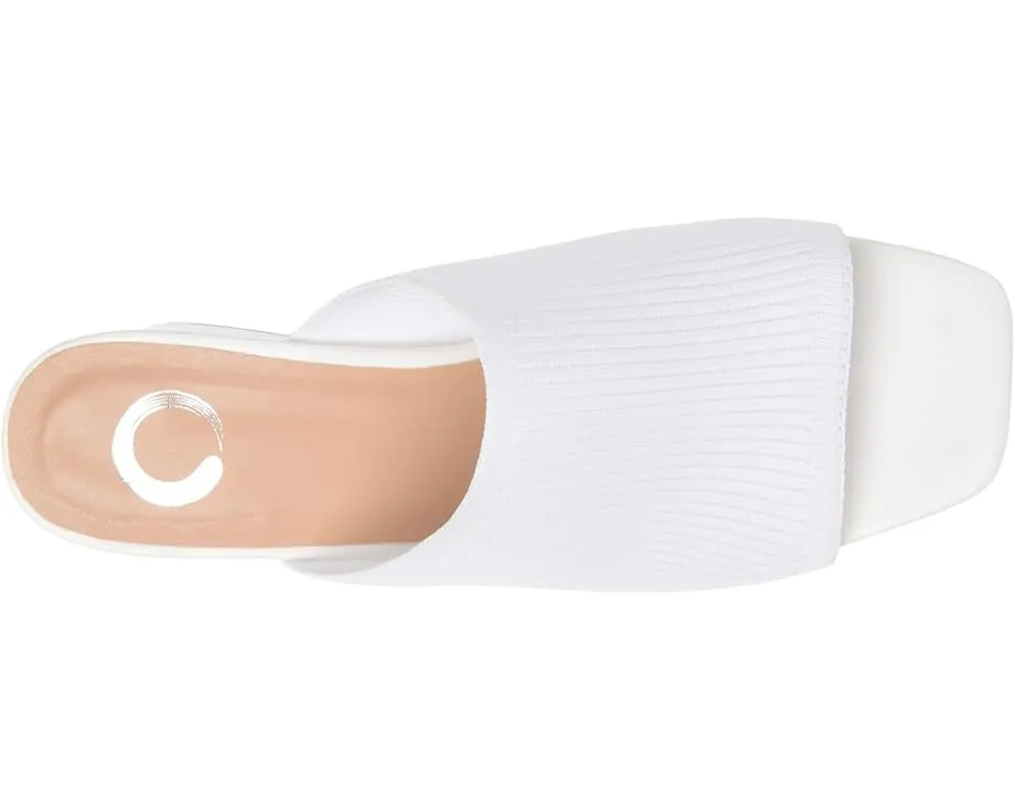 Journee Collection Мюли Lorenna на устойчивом каблуке с мягкой стелькой