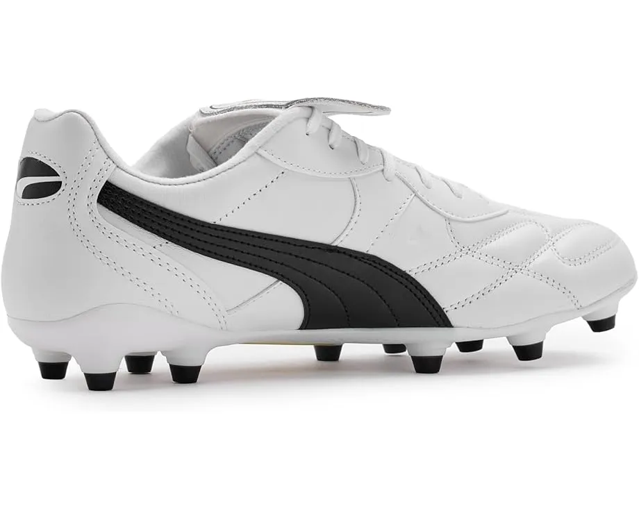 Бутсы PUMA King Top Firm AG из мягкой телячьей кожи с язычком-клапаном