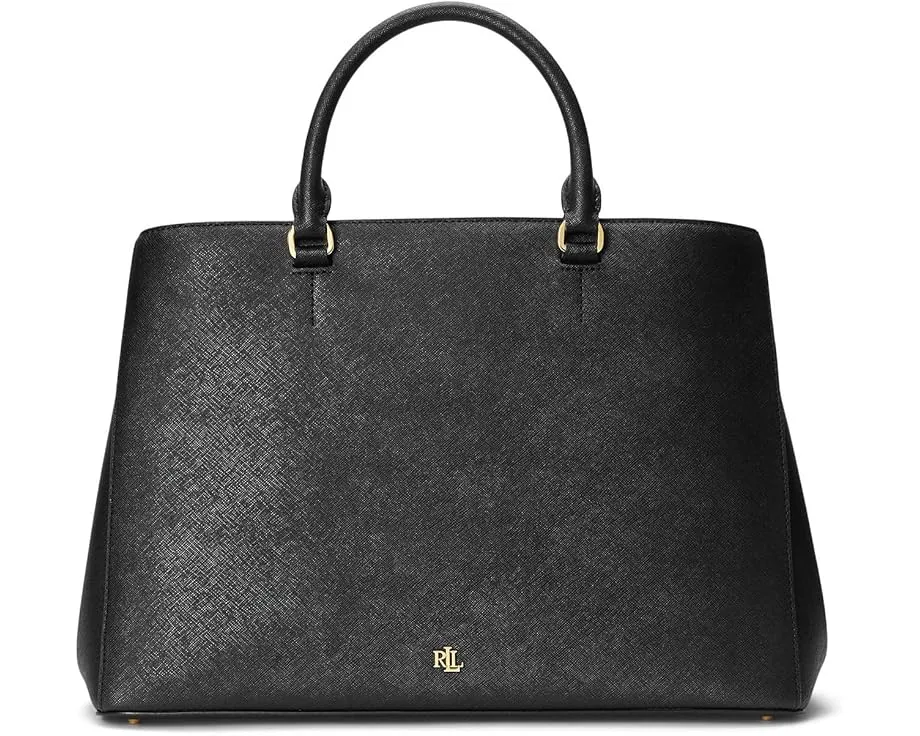 Lauren Ralph Lauren большая сумка Hanna из тисненой кожи с регулируемым ремнем