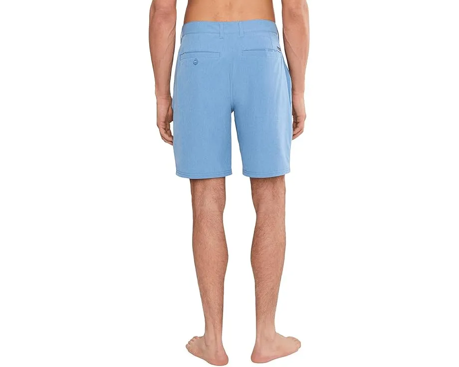 Гибридные шорты Union Heather Amphibian 20 от Quiksilver с водоотталкивающей пропиткой