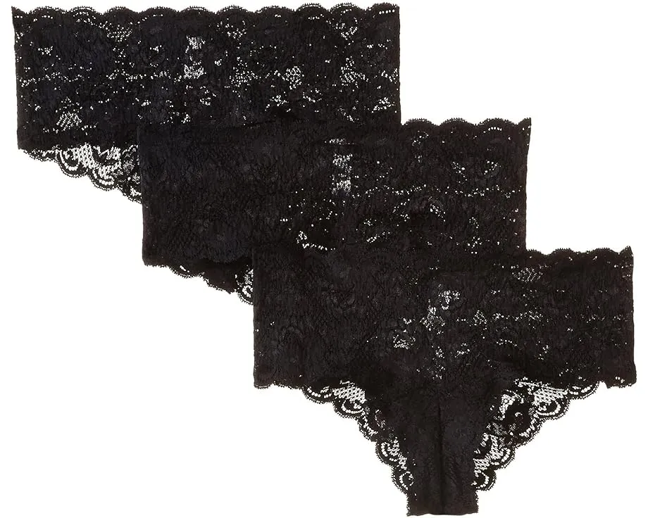 Cosabella Набор из 3 шорт Hottie Hotpant Never Say Never с кружевом