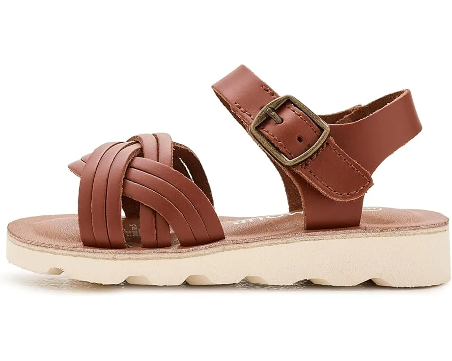 Сандалии L'Amour Shoes Kids Athena с круглым носком и пряжкой