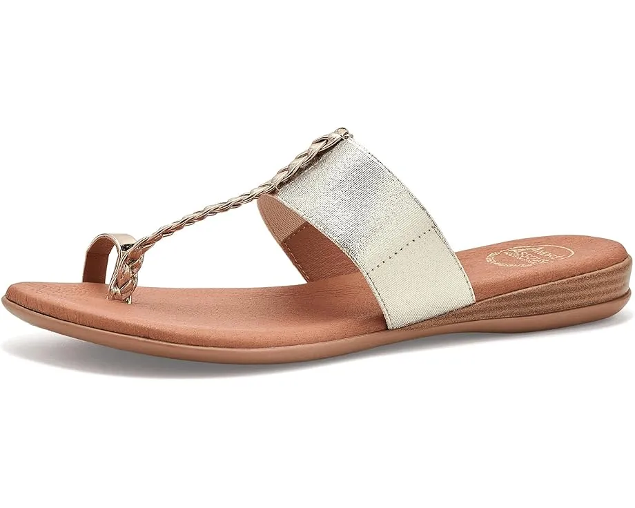 Летние сандалии Andre Assous Neo с кольцом для пальца и эластичным ремешком