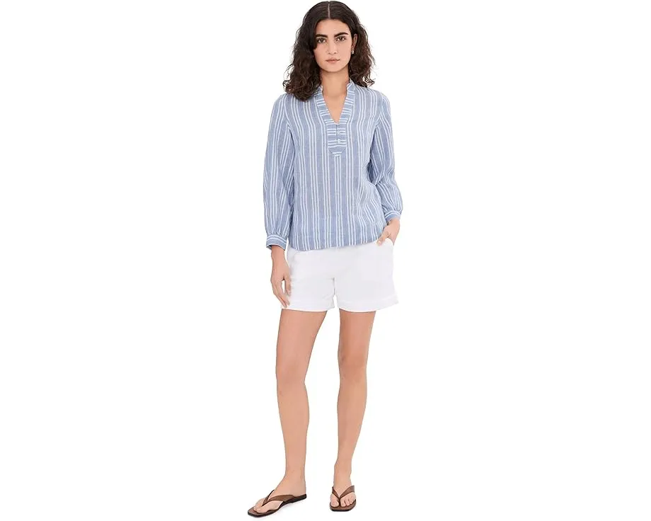 Блуза Tommy Bahama Beach Breeze Popover из льна с длинными рукавами