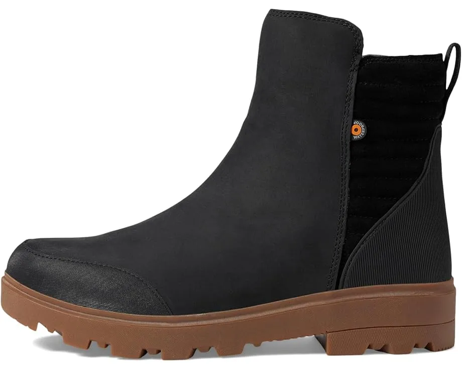 Ботинки Bogs Holly Zip Leather II из золотосертифицированной кожи с защитой от влаги