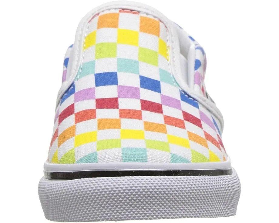 Слипоны Vans Classic Slip-On для малышей цвет Rainbow True White