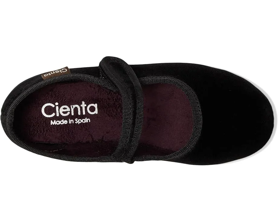 Туфли-лодочки Cienta Kids для девочек на липучке с бархатистым верхом