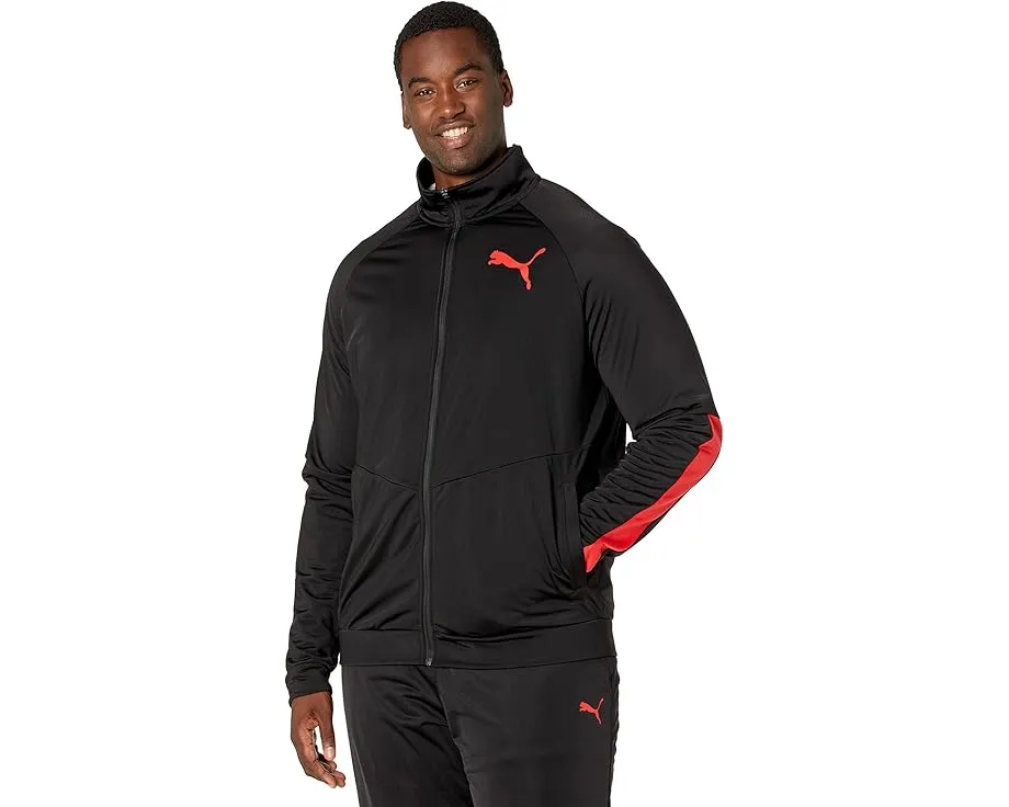 Куртка Puma Big & Tall Contrast 2.0 с контрастными элементами
