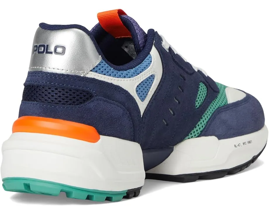 Кроссовки Polo Ralph Lauren Jogger Suede & Mesh с логотипом Pony