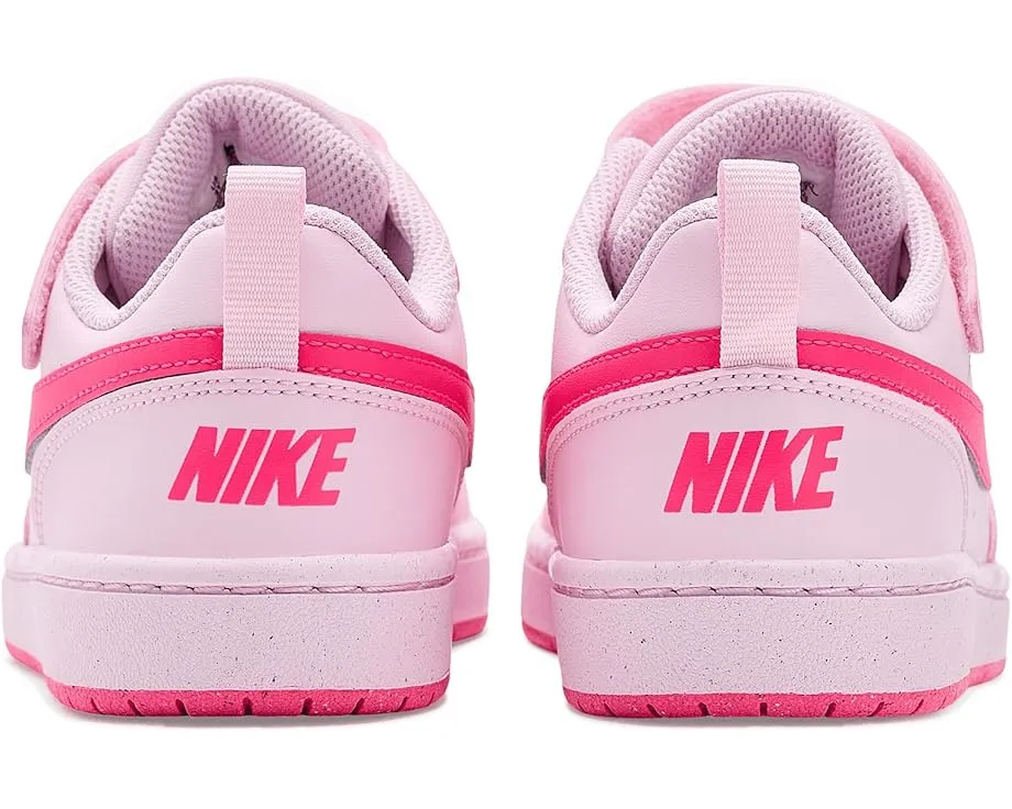 Кроссовки Nike Kids Court Borough Low Recraft BP с водоотталкивающей пропиткой и липучкой