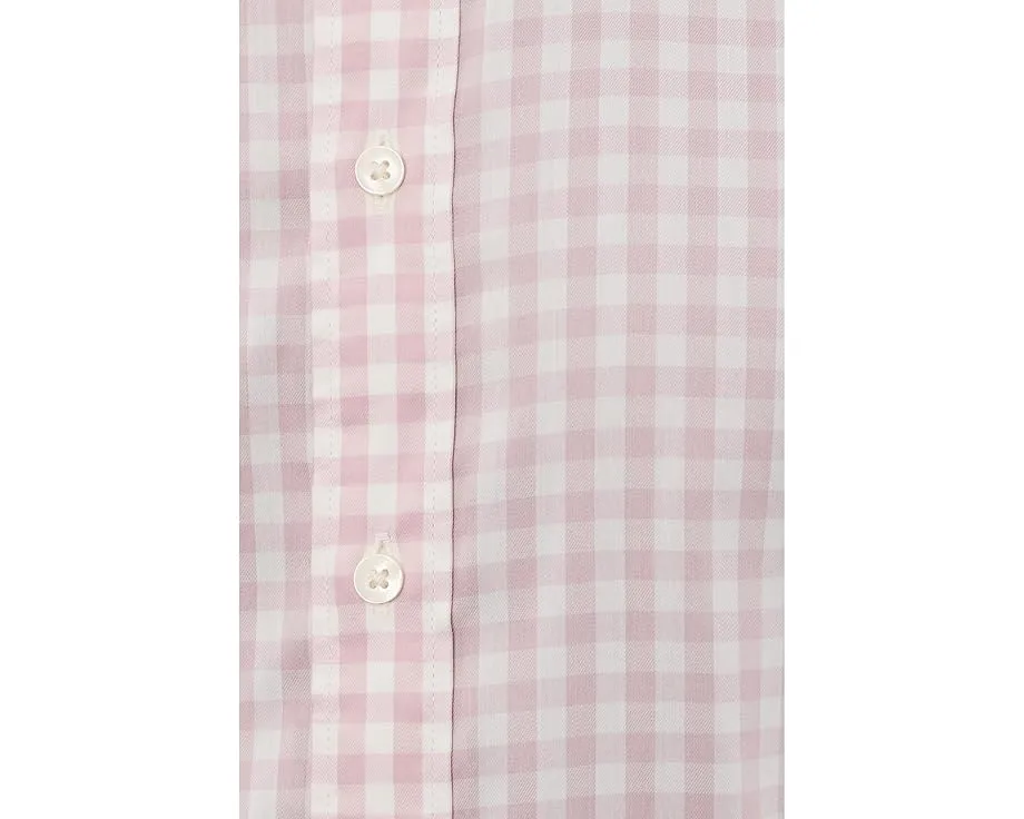 Рубашка Faherty The Movement Shirt в клетку с расслабленным кроем
