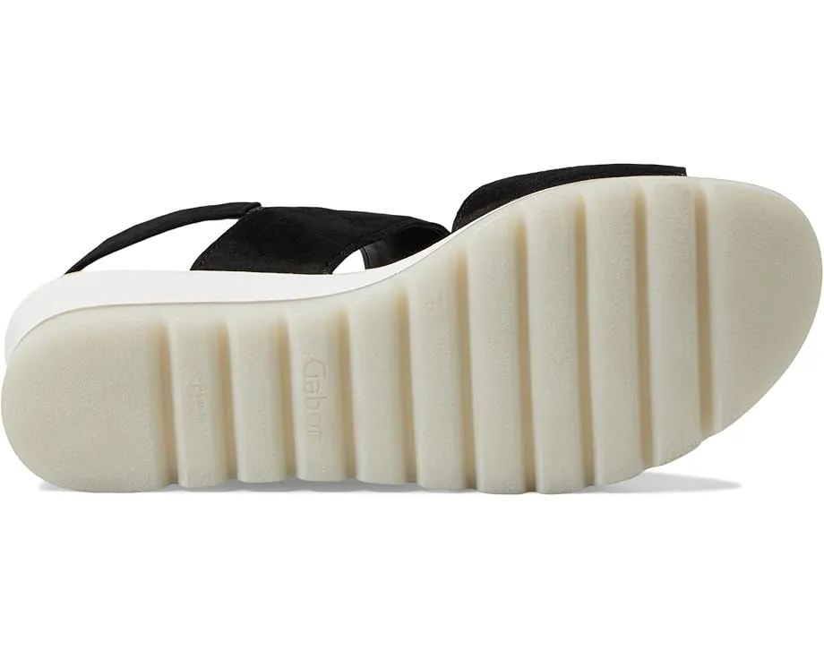 Босоножки Gabor на платформе с ремешком на щиколотке