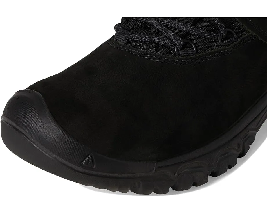 Утепленные водонепроницаемые зимние ботинки KEEN Greta 2 с кожаным верхом и стеганым воротником