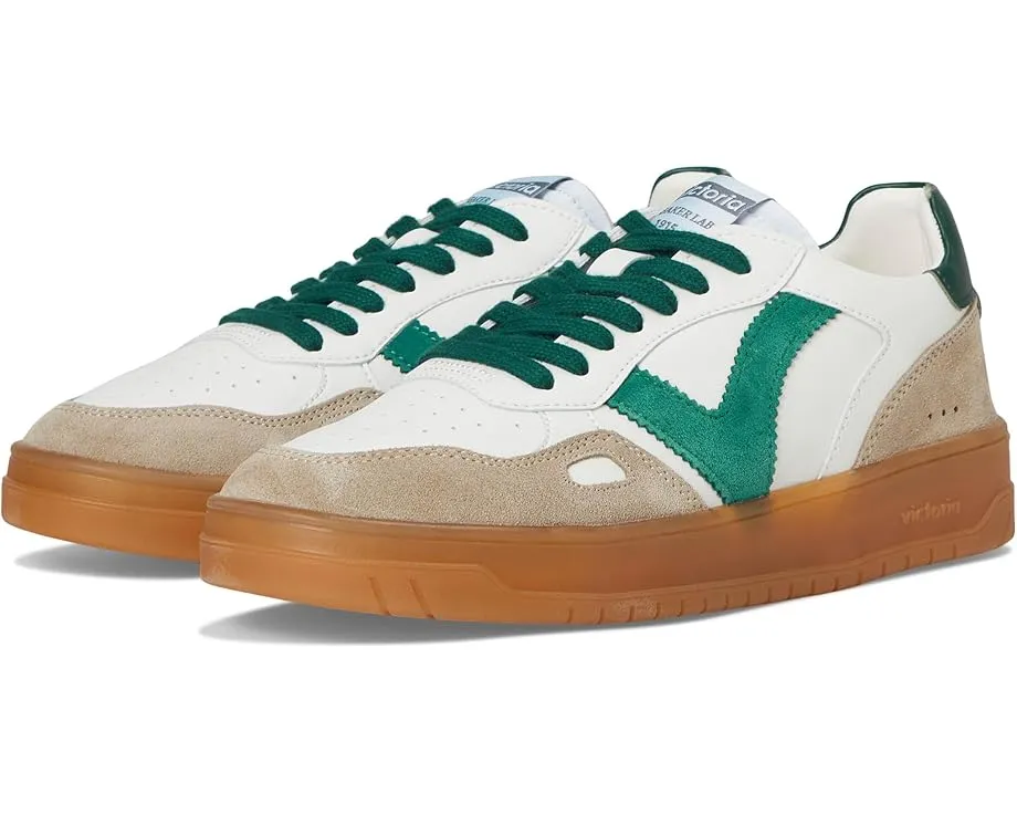 Кроссовки victoria Seul Caramel из кожи и замши на органической подошве