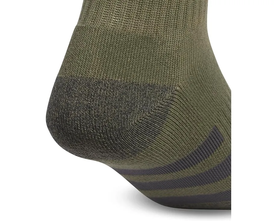 Носки Adidas Cushioned 3.0 3-Pack Quarter Socks хлопковые белые